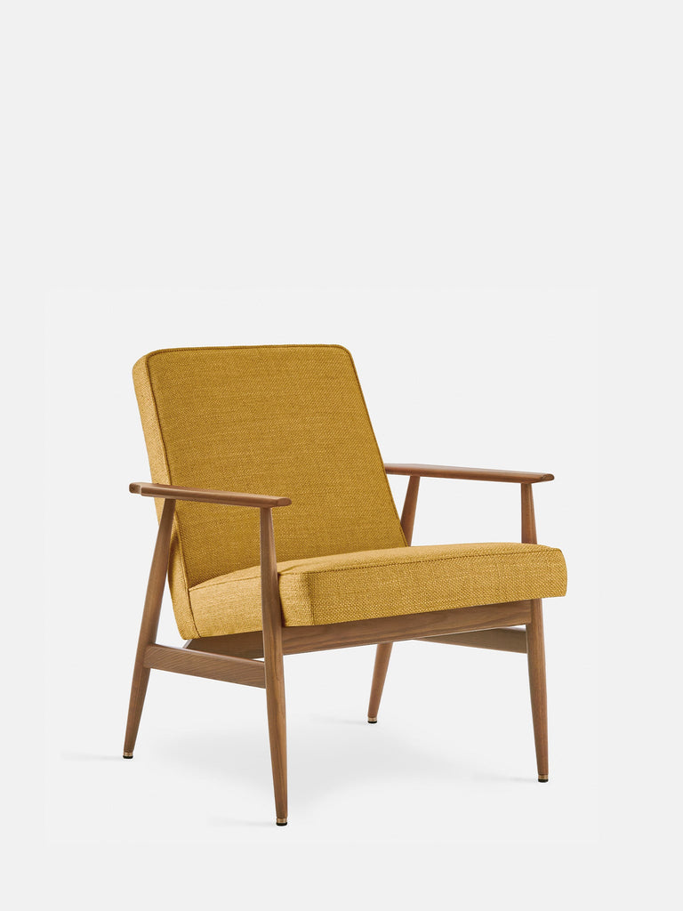 Fauteuil Fox Coco Crème Donker Hout