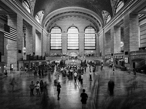 Foto Art - 'Grand central station New York'