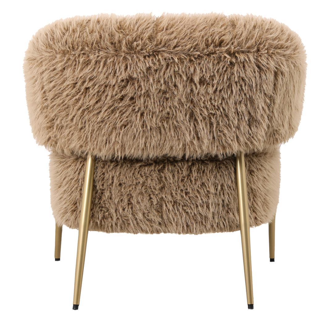 Fauteuil Hair - Bruin