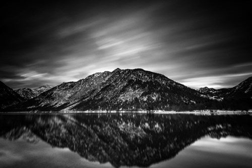 Foto Art - 'Horizon mountain'