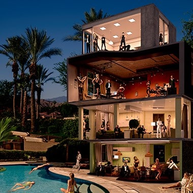 Foto Art - 'Hotel d- 'amour'