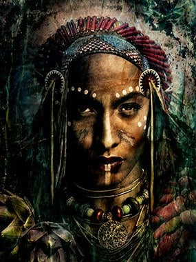 Foto Art - 'Indian portrait'