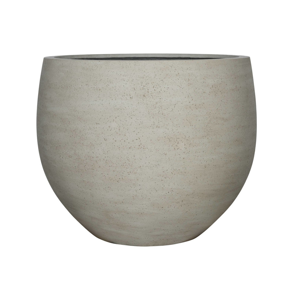 Plantenbak Jumbo Orb S - Beton Beige - D87,5 H70