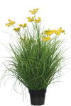 Kunst Grasplant Asteraceae 90 cm