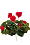 Kunstbloem Geranium Rood 40 cm