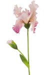 Kunstbloem Iris 80 cm roze