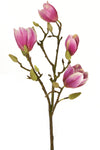 Kunstbloem Magnolia 50 cm roze