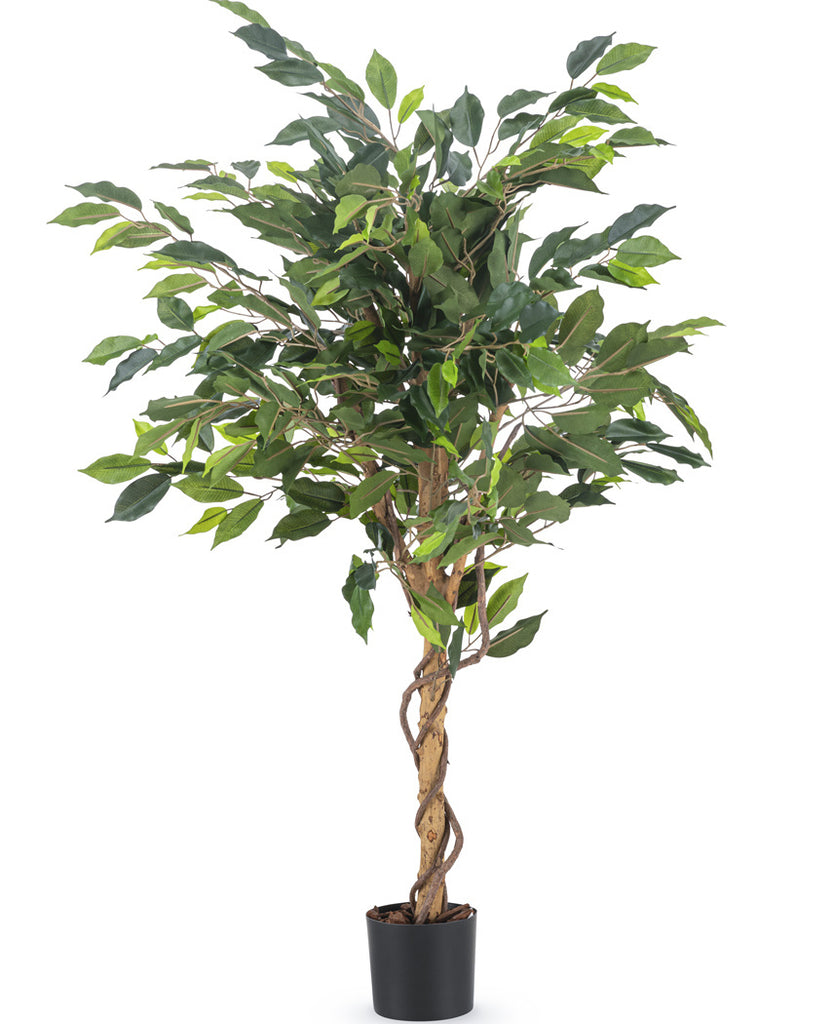Kunstplant Ficus Groen 120 cm