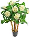 Kunstplant Hortensia 85 cm wit
