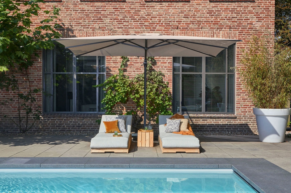 Ligbed Lido - Natural gravel