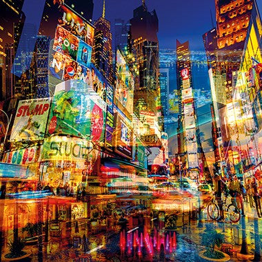 Foto Art - 'Manhattan by night'