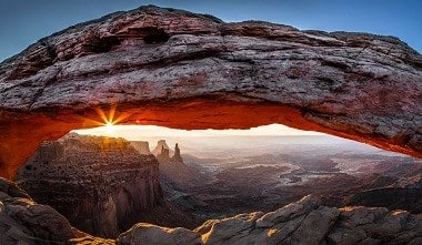 Foto Art - 'Mesa arch sunrise'