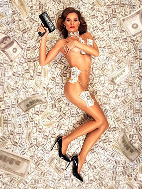 Foto Art - 'Million Dollar beauty'