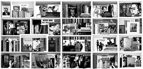 Foto Art - 'Music books, part II' (black & white)