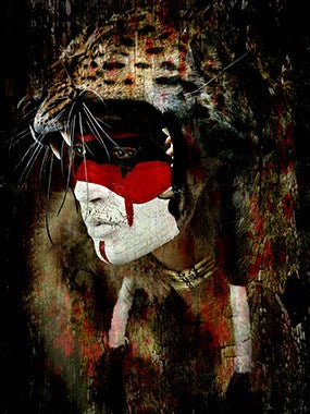 Foto Art - 'Native hunter'