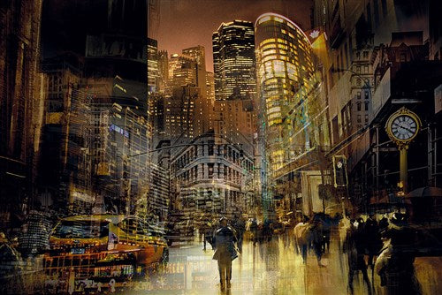 Foto Art - 'New York night'