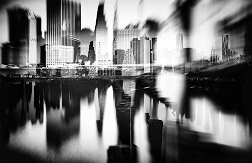 Foto Art - 'NY Skyline' (black & white)