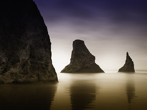 Foto Art - 'Pacific northwest coast droplets'