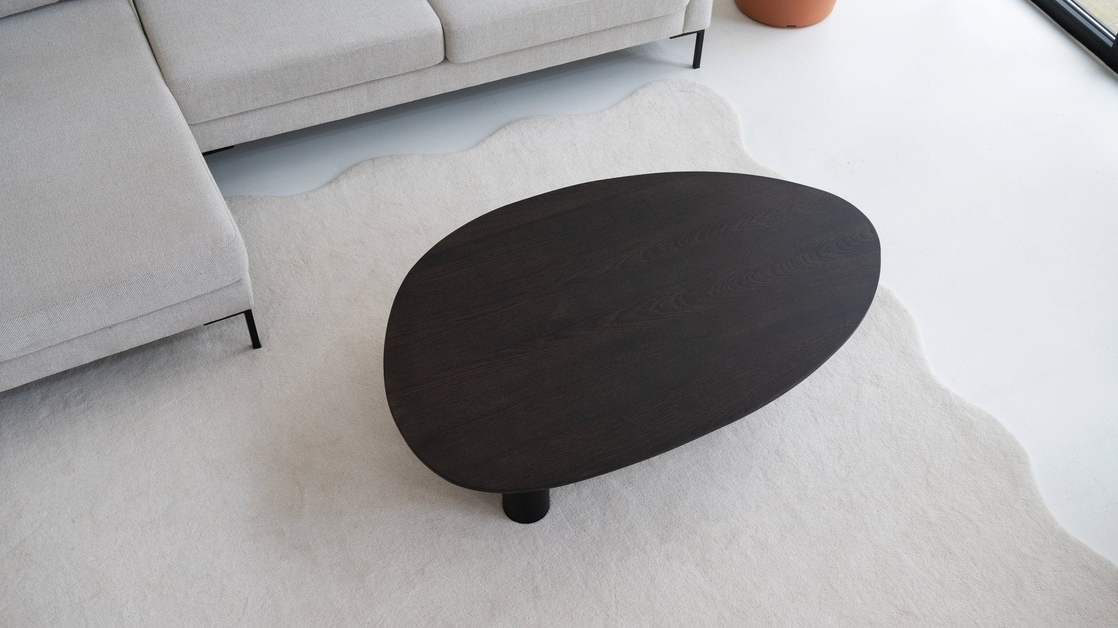 Salontafel Palermo - Ei vormig