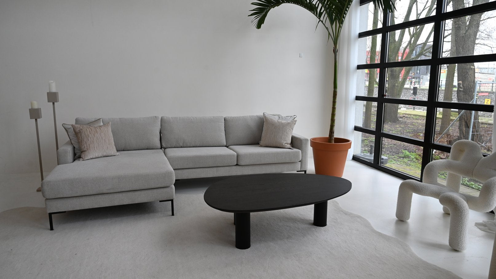 Salontafel Palermo - Ei vormig