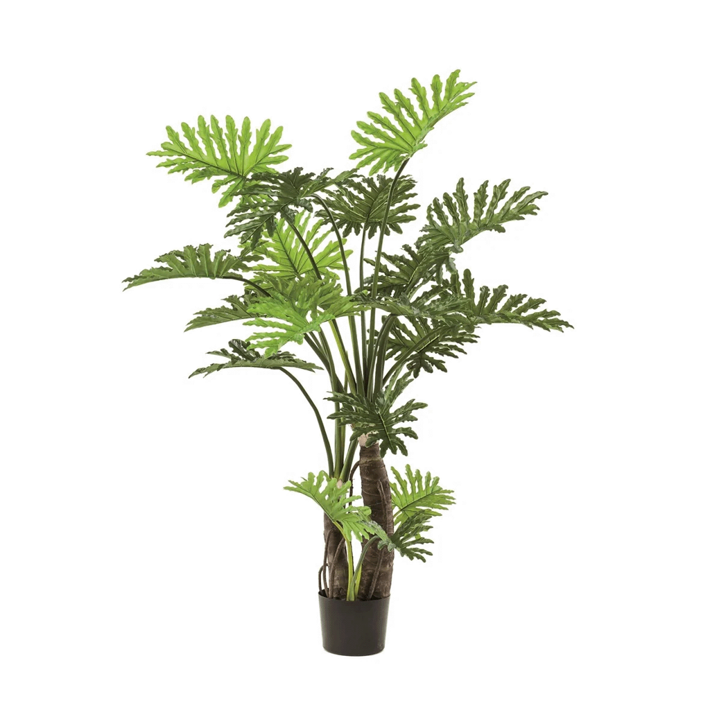 Kunstplant Philodendron op Stam - Groen - H180