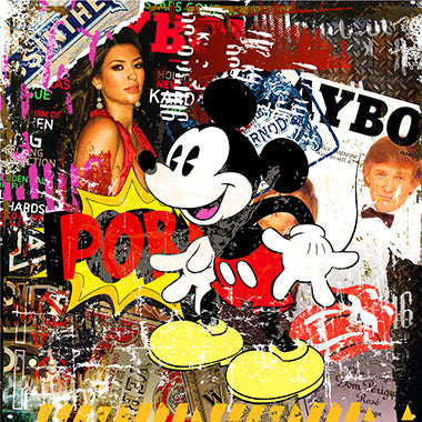 Foto Art - 'Playboy Mickey porn'