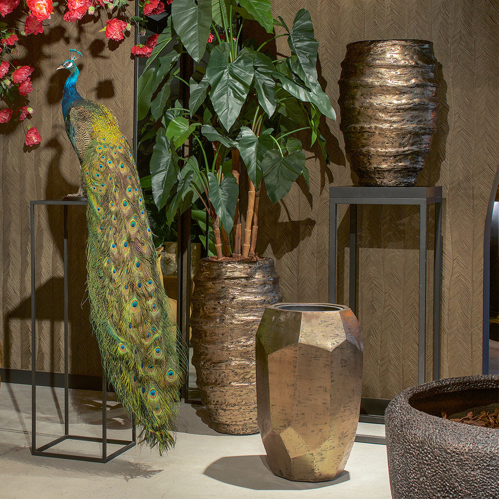 Plantenbak Lucia - Goud - D48 H75