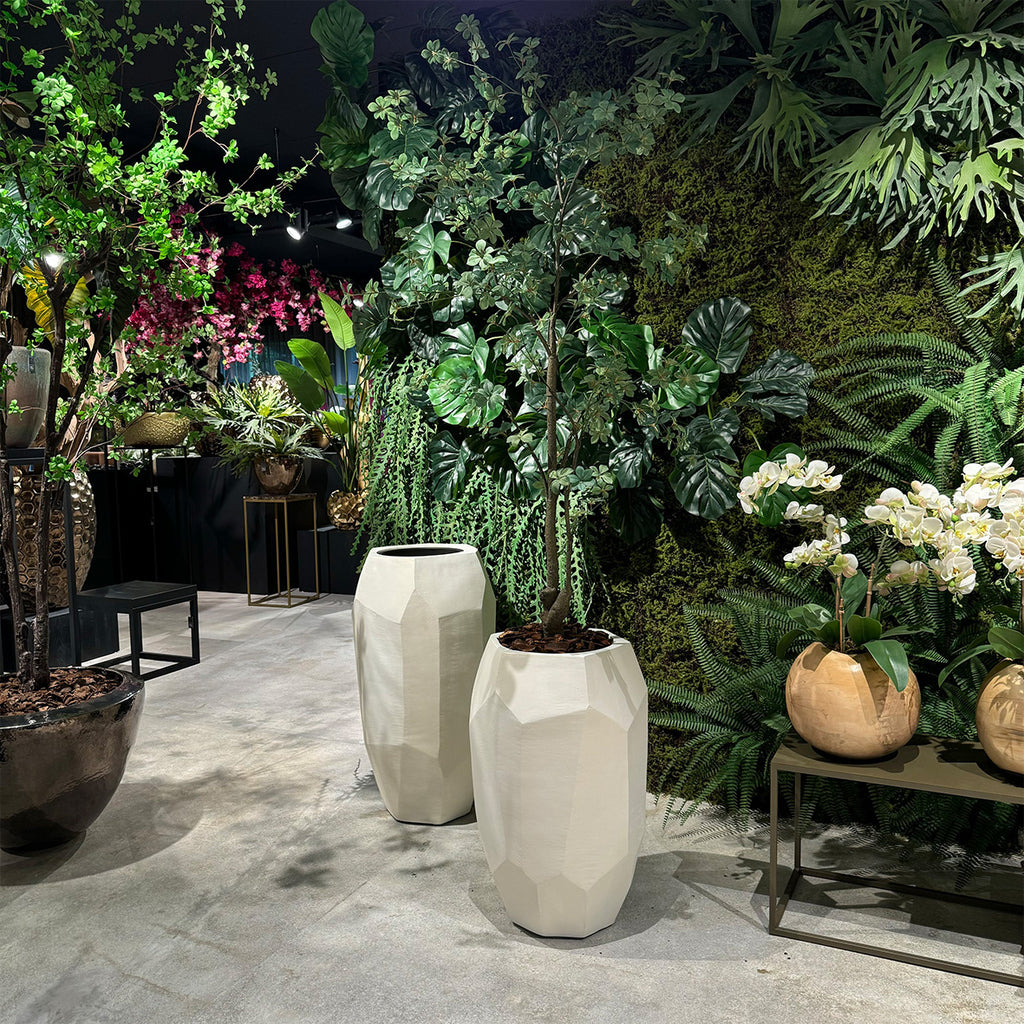 Plantenbak Lucia - Ecru - D50 H90