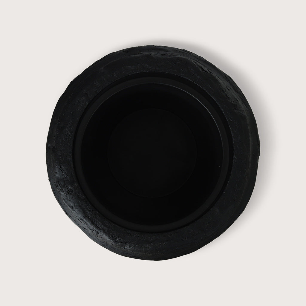 Plantenbak Nino - Zwart - D49 H90