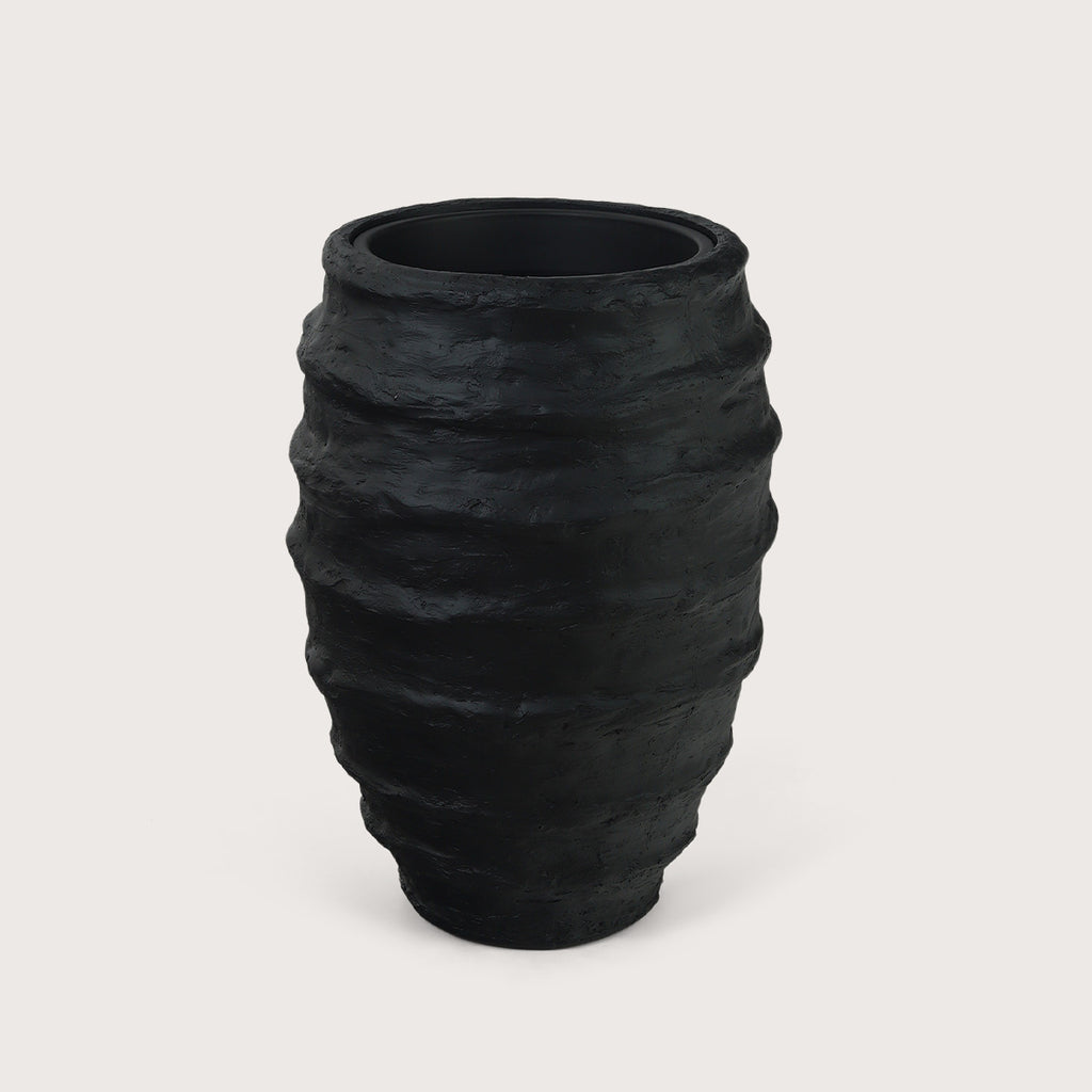 Plantenbak Nino - Zwart - D50 H72