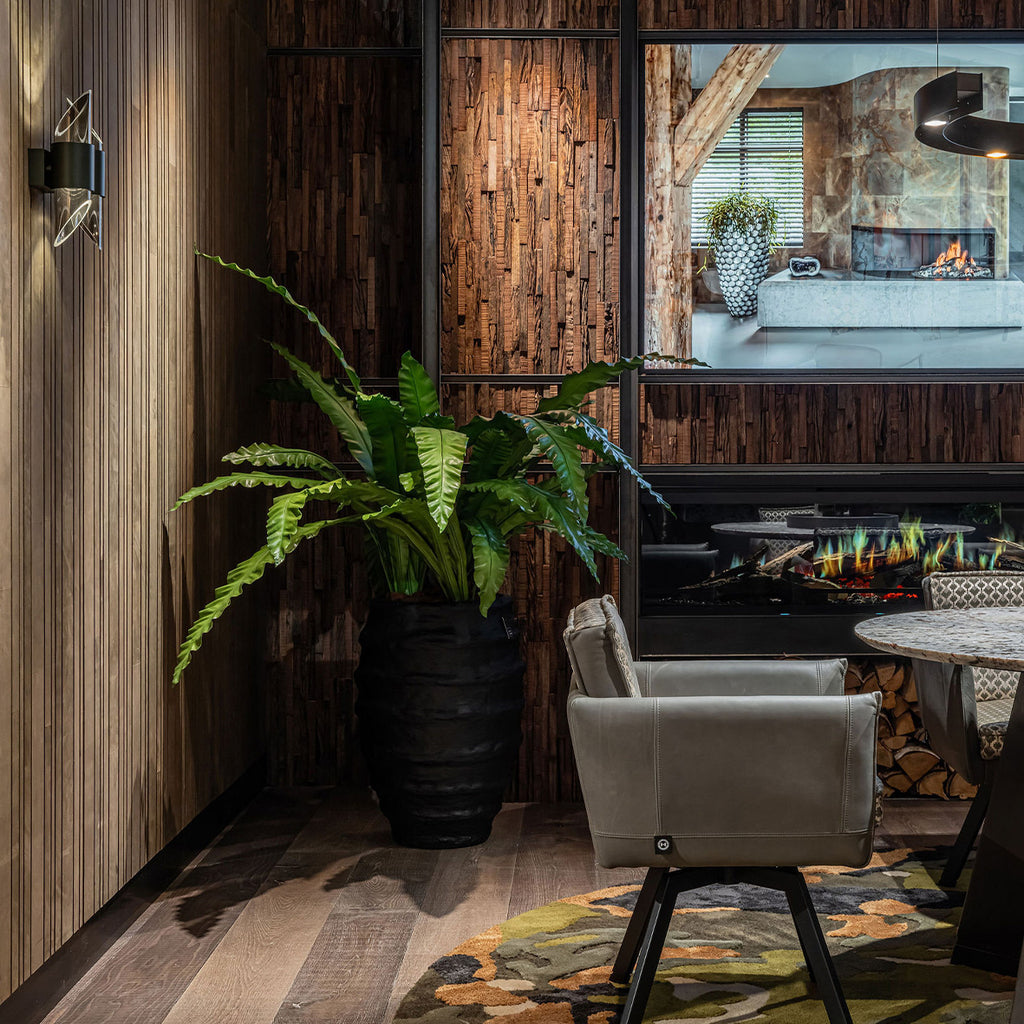 Plantenbak Nino - Zwart - D50 H72