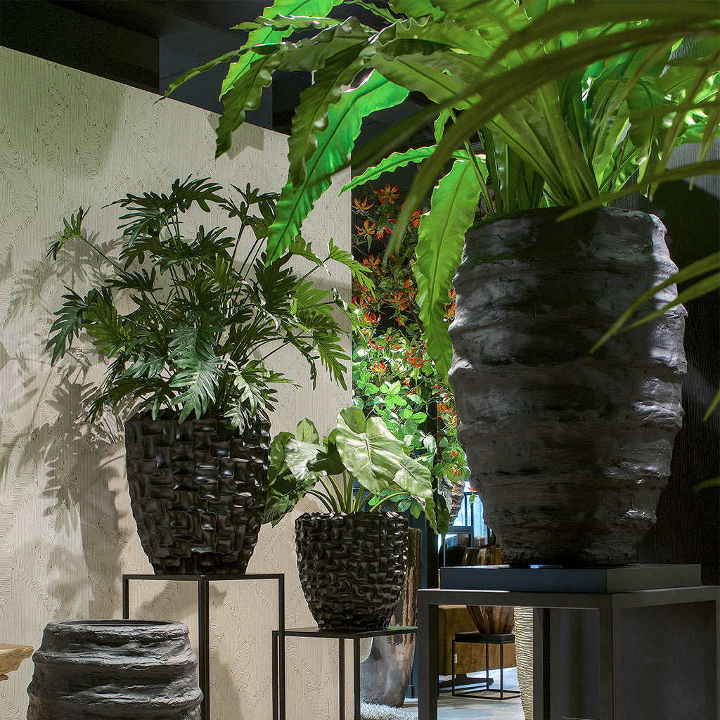 Plantenbak Nino - Zwart - D50 H72