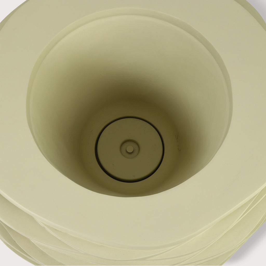 Schaal Roza - Oesterwit - D104 H60