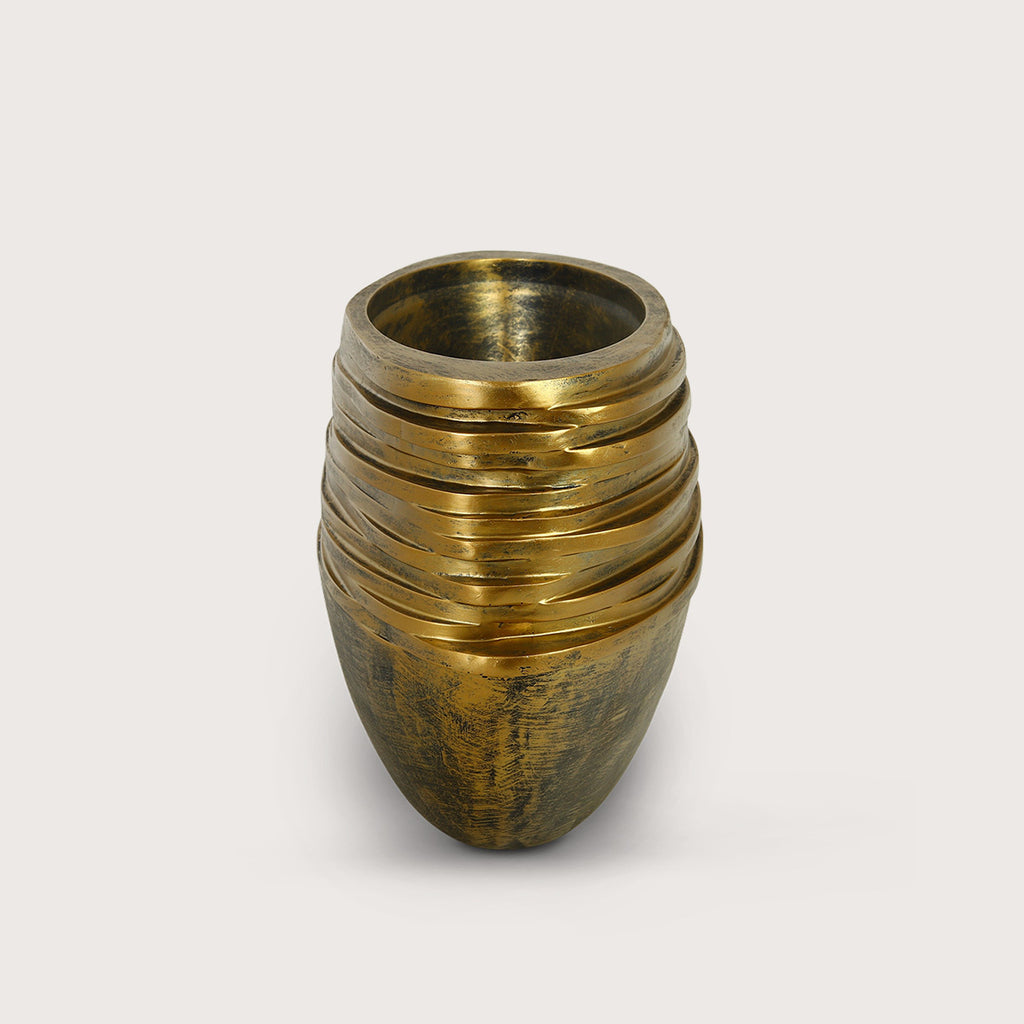 Plantenbak Roza Ovaal - Goud - L80 B32 H40