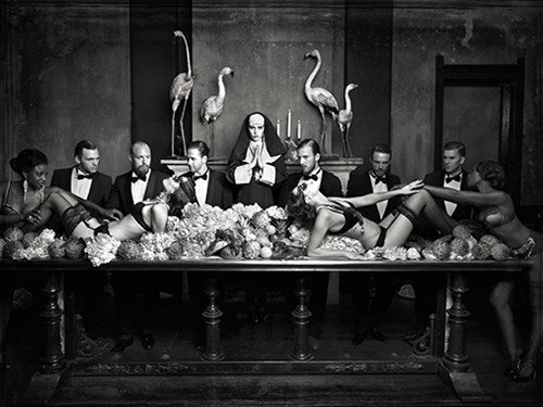 Foto Art - 'Preaching Desire' (black & white)