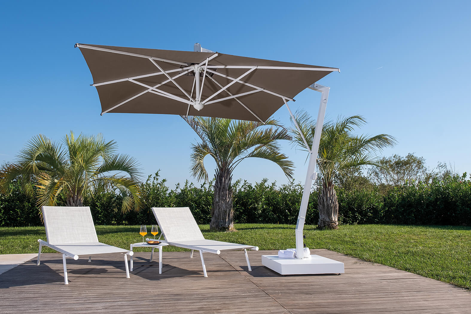 Parasol Dual T 350x700 - Titanium