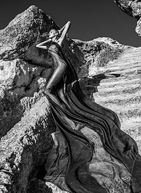 Foto Art - 'Rocky lady'