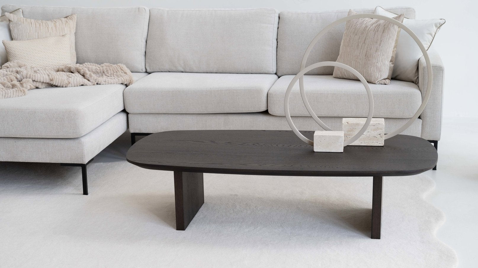 Salontafel Roma - Deens ovaal