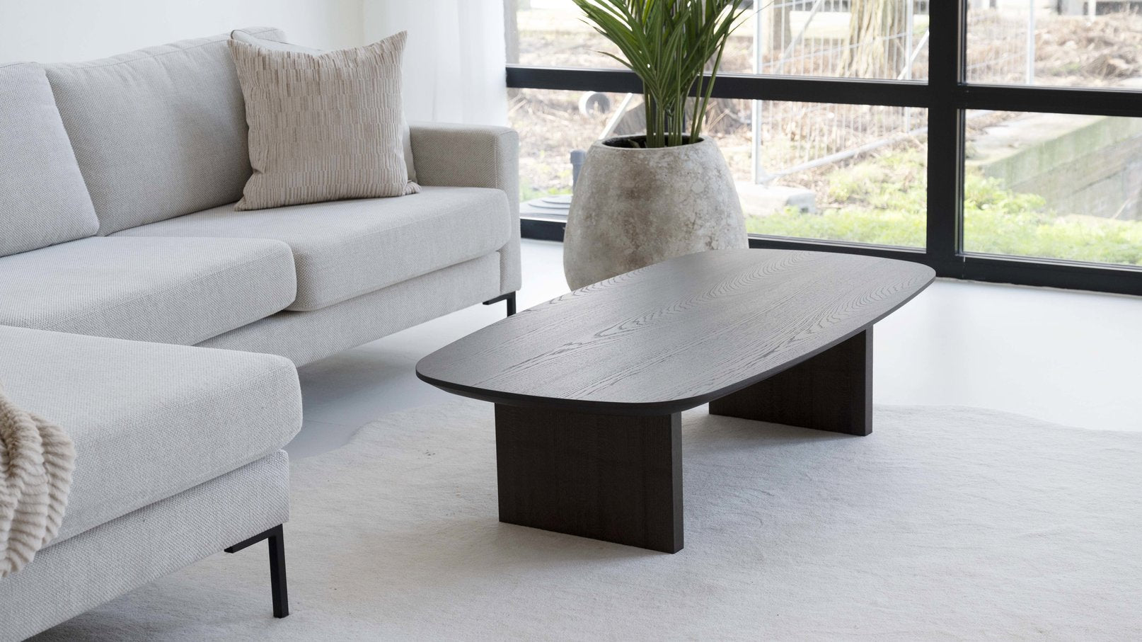 Salontafel Roma - Deens ovaal