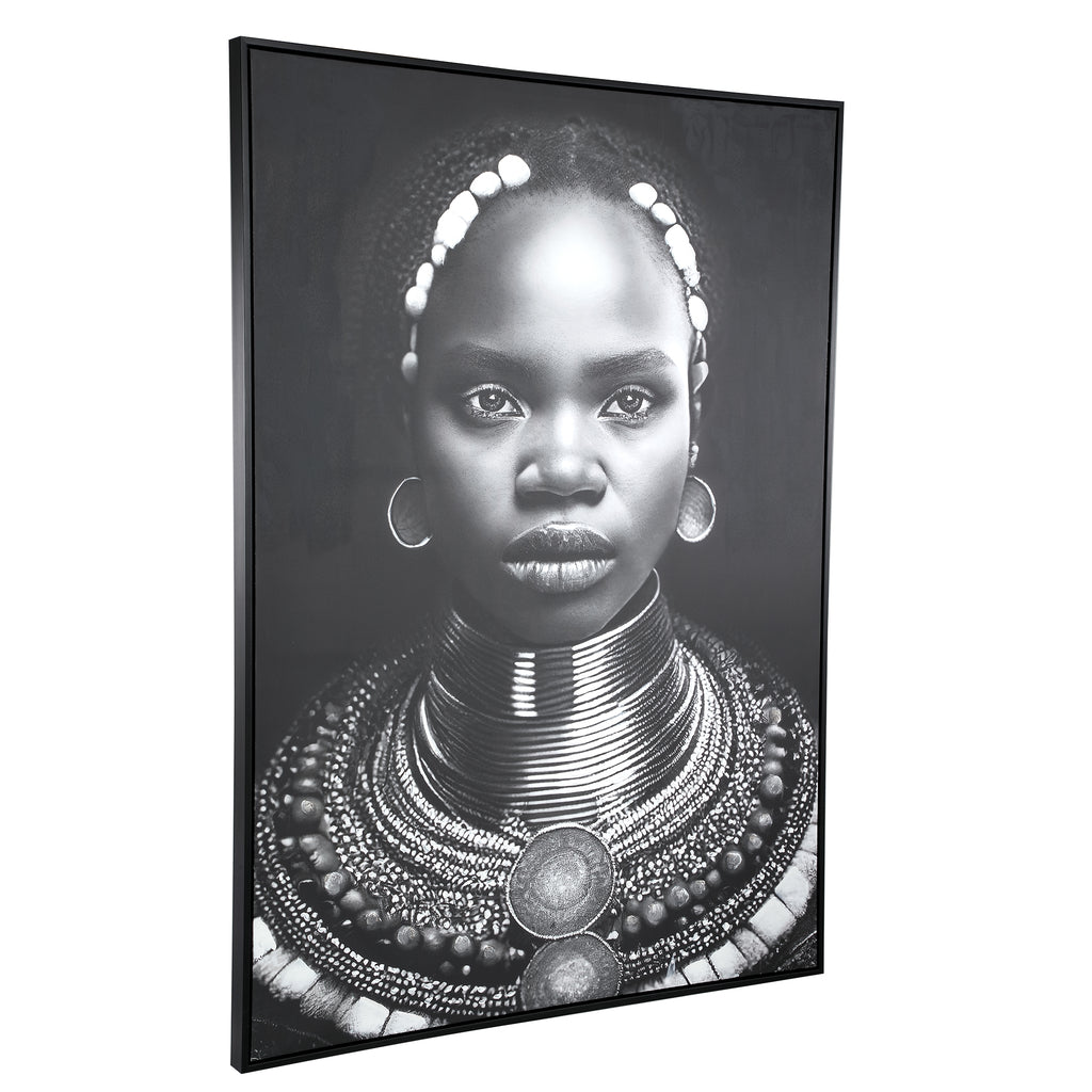 Wanddecoratie Romaan - 'Face L'