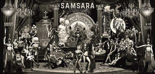 Foto Art - 'SamSara' (black & white)