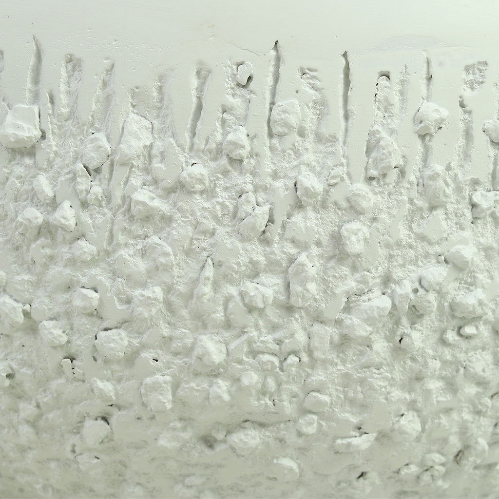 Schaal Asphalt - Wit - D40 H20