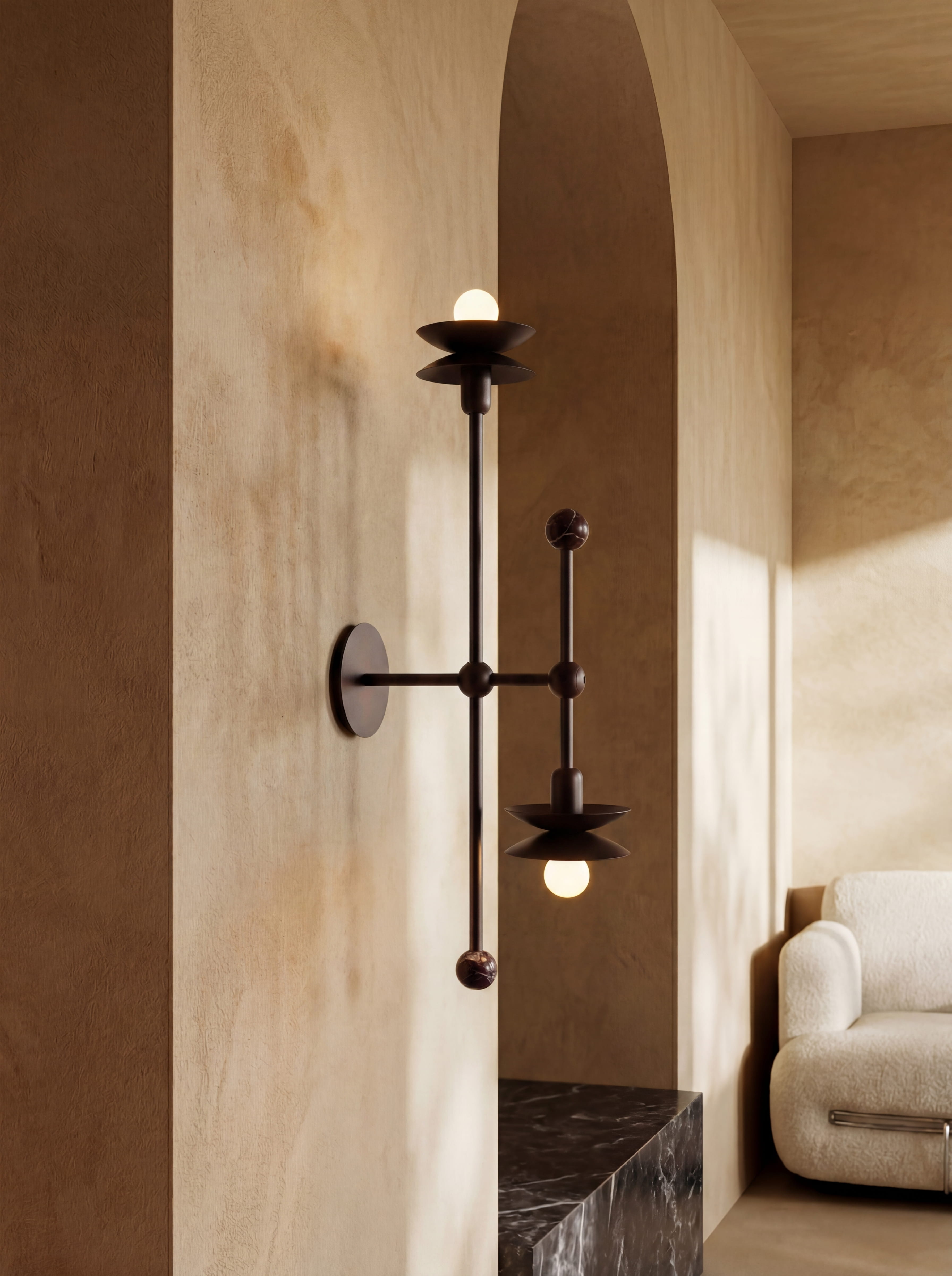 Wandlamp Babylon - Double