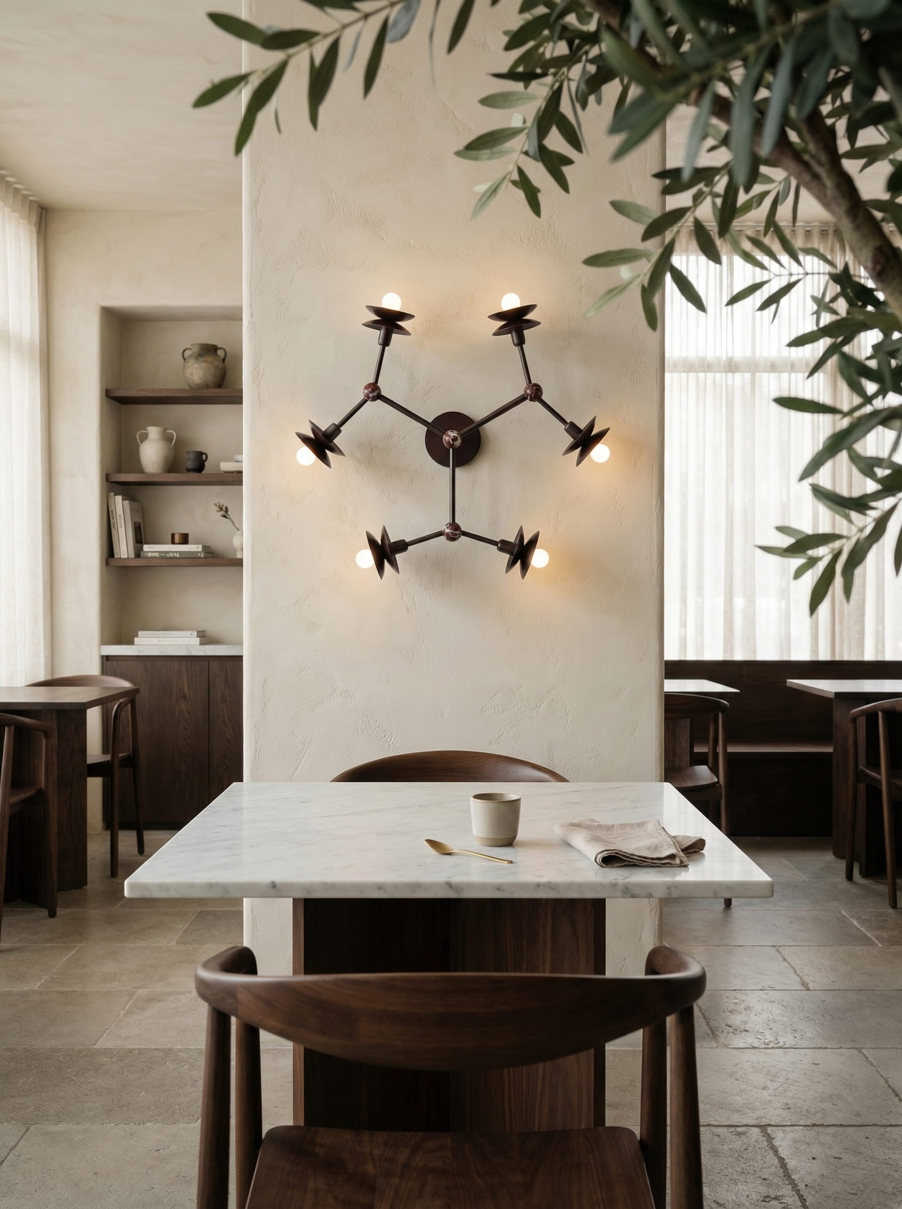 Wandlamp Babylon - 6 Bulbs
