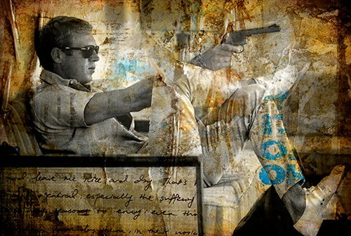 Foto Art - 'Steve McQueen'