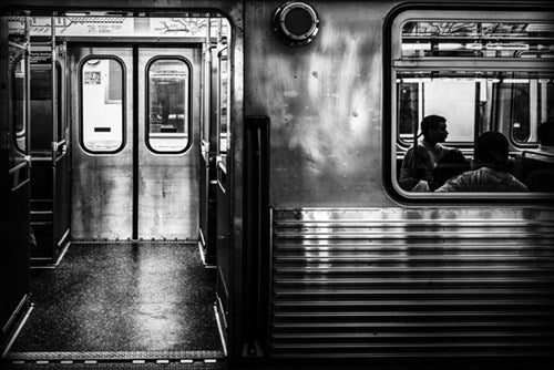 Foto Art - 'Subway silence'