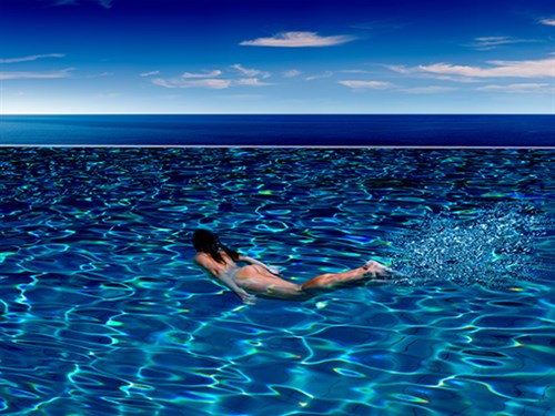 Foto Art - 'Swimming beauty'