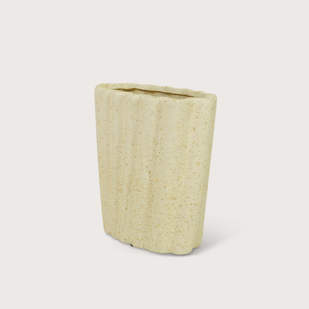 Vaas Fouldy - Wit - L20 B10 H20