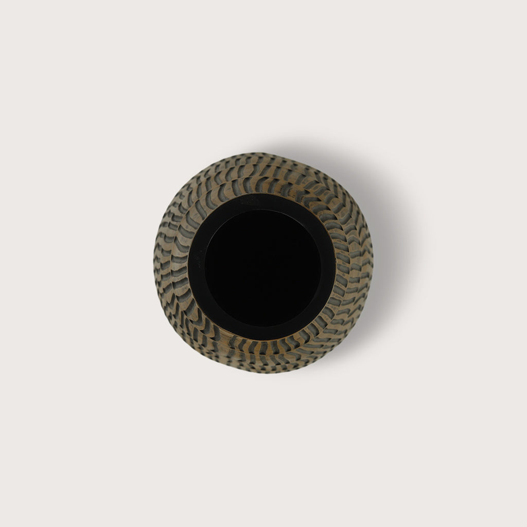 Vaas Ratan - Bruin/Zwart - D17 H68.5