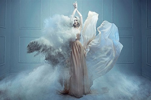 Foto Art - 'White flame'